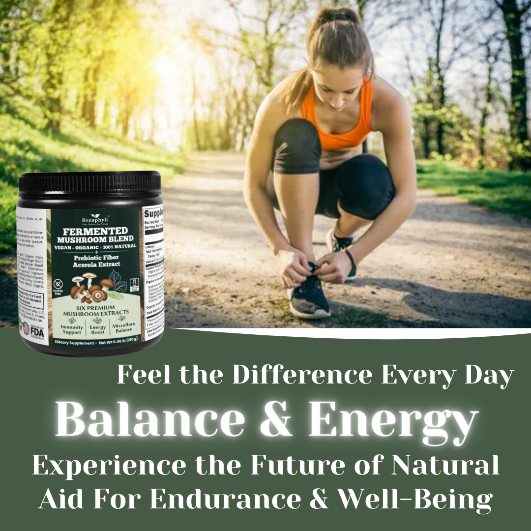 Fermented Mushroom Blend & Prebiotic